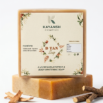 Kayansh Cosmetics D-Tan Soap: Nature’s Dual Action Whitening & De-Tanning Bar (Hand made with Love )